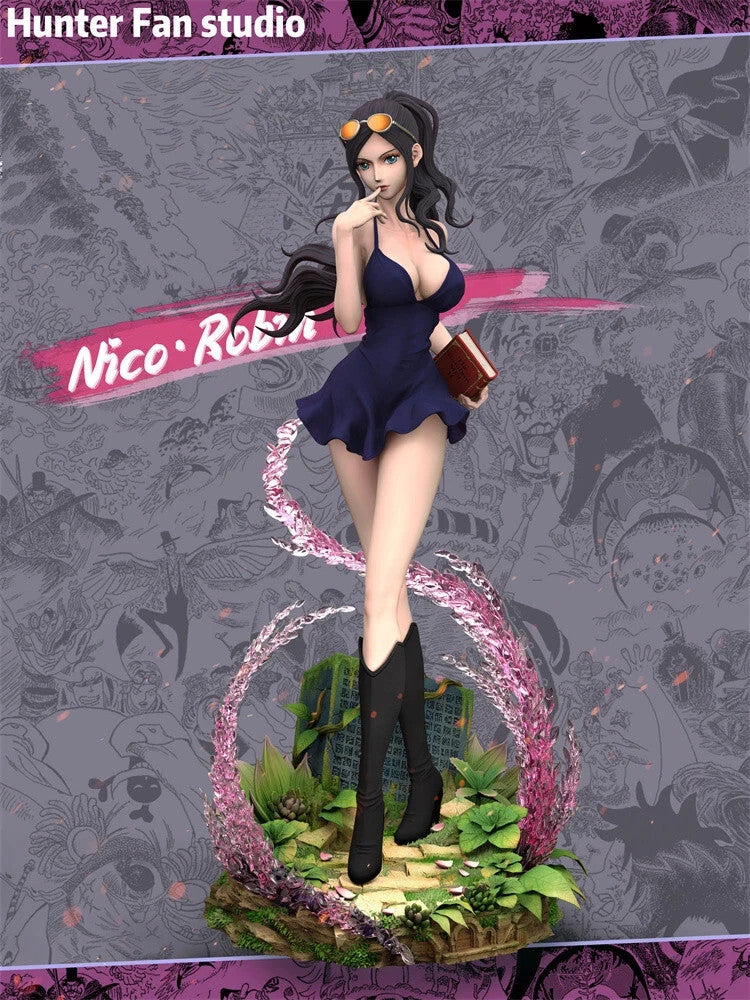 Hunter Fan Studio One Piece Nico Robin Resin 1/6 Statue GK Figure Model