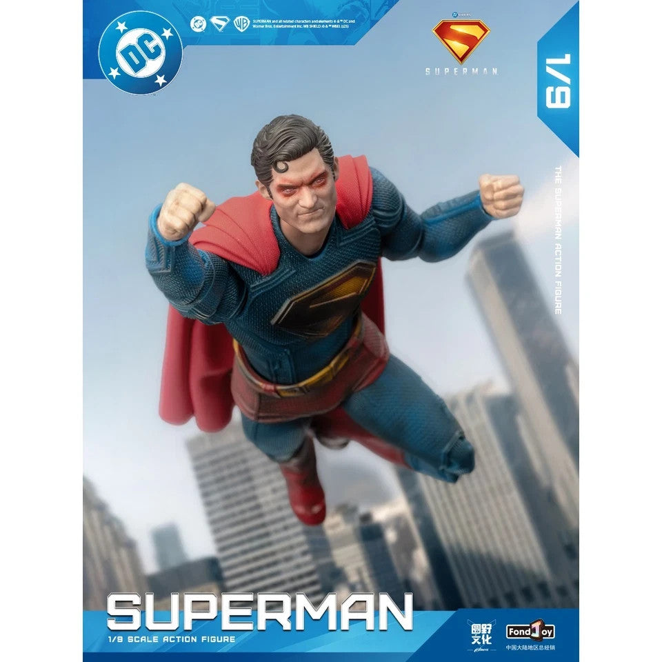 FondJoy DC Battle-Damaged Superman 1/8 Scale Action Figure Collectible BNIB