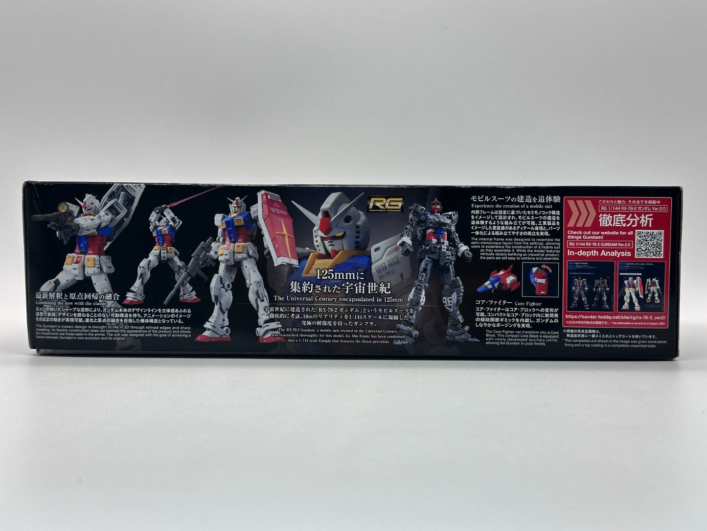 Bandai RG 1/144 RX-78-2 Gundam Ver.2.0 Real Grade Mobile Suit Model Kit New