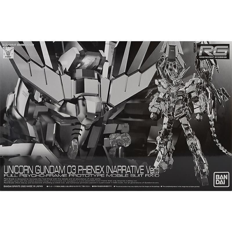 RG Unicorn Gundam 03 Phenex (Narrative Ver.) | Bandai Spirits 1/144 Gold Plated