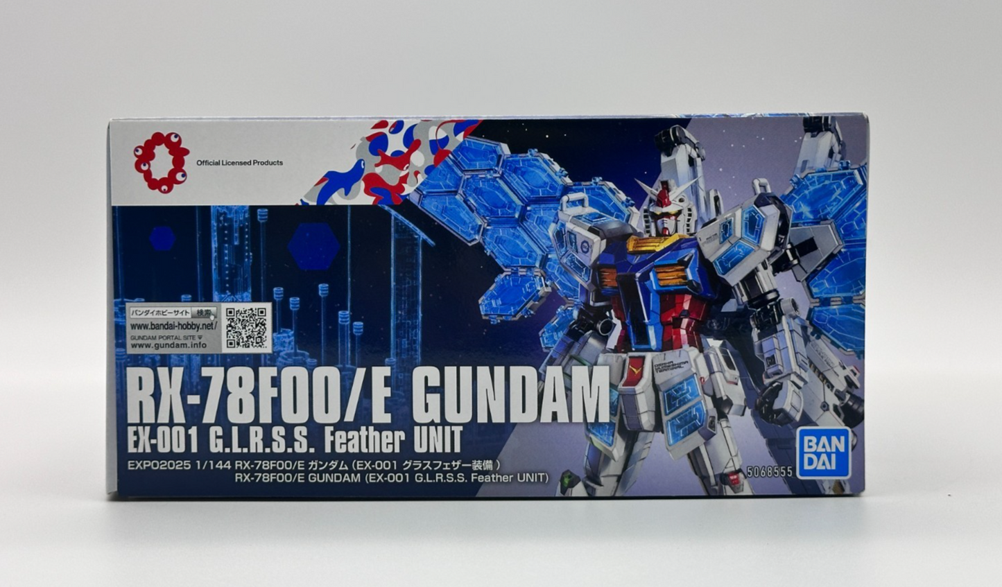 HG 1/144 RX-78F00/E GUNDAM EX-001 G.L.R.S.S. Feather Unit Expo 2025 Limited