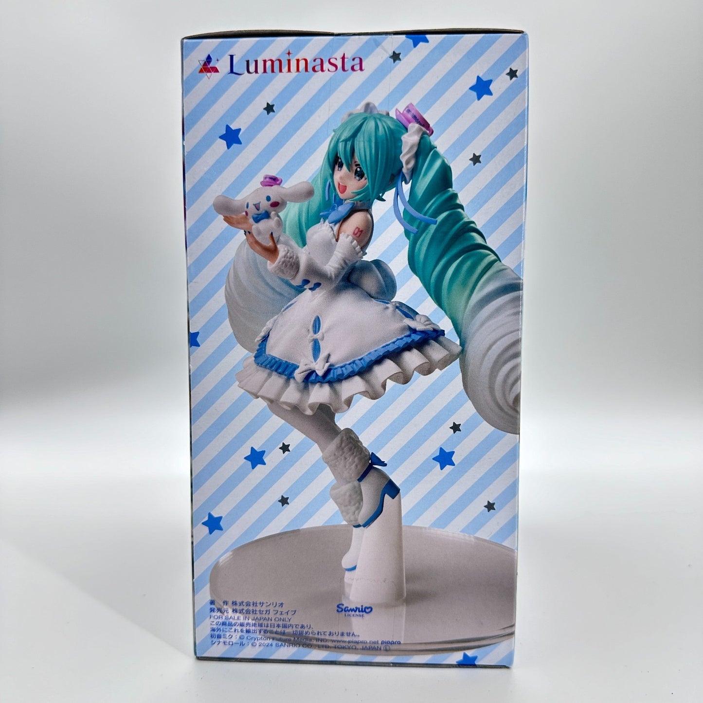 Hatsune Miku × Cinnamoroll Luminasta Figure White Dress Ver. | SEGA