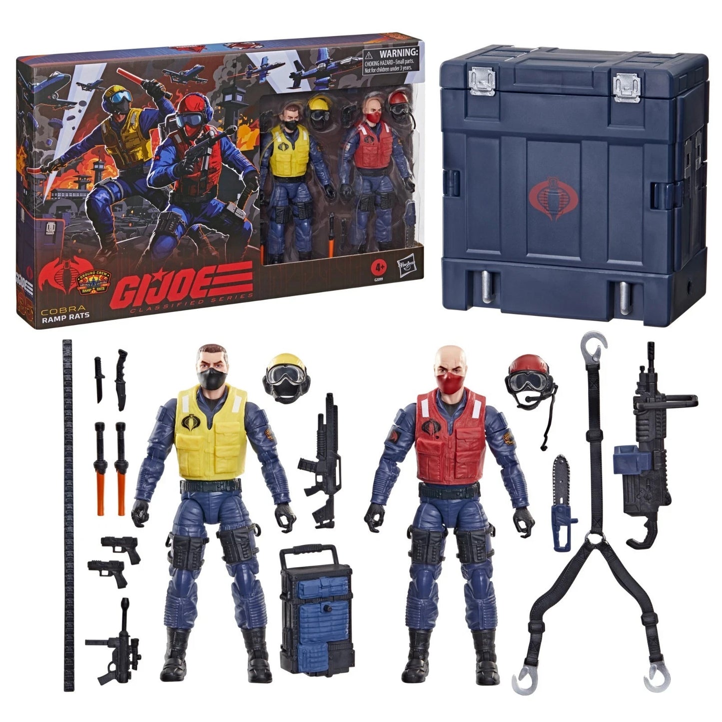 GI Joe Classified Series Cobra R.A.M.P. RATS 2 Pack Action Figures Hasbro NEW