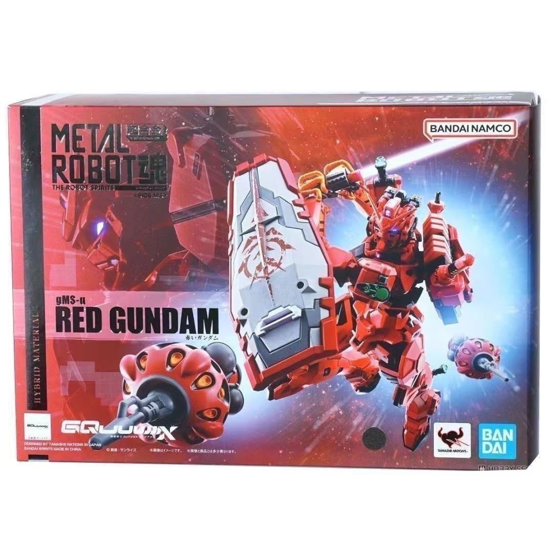 Bandai Metal Robot Spirits Red Gundam GMS-α Action Figure Tamashii Nations