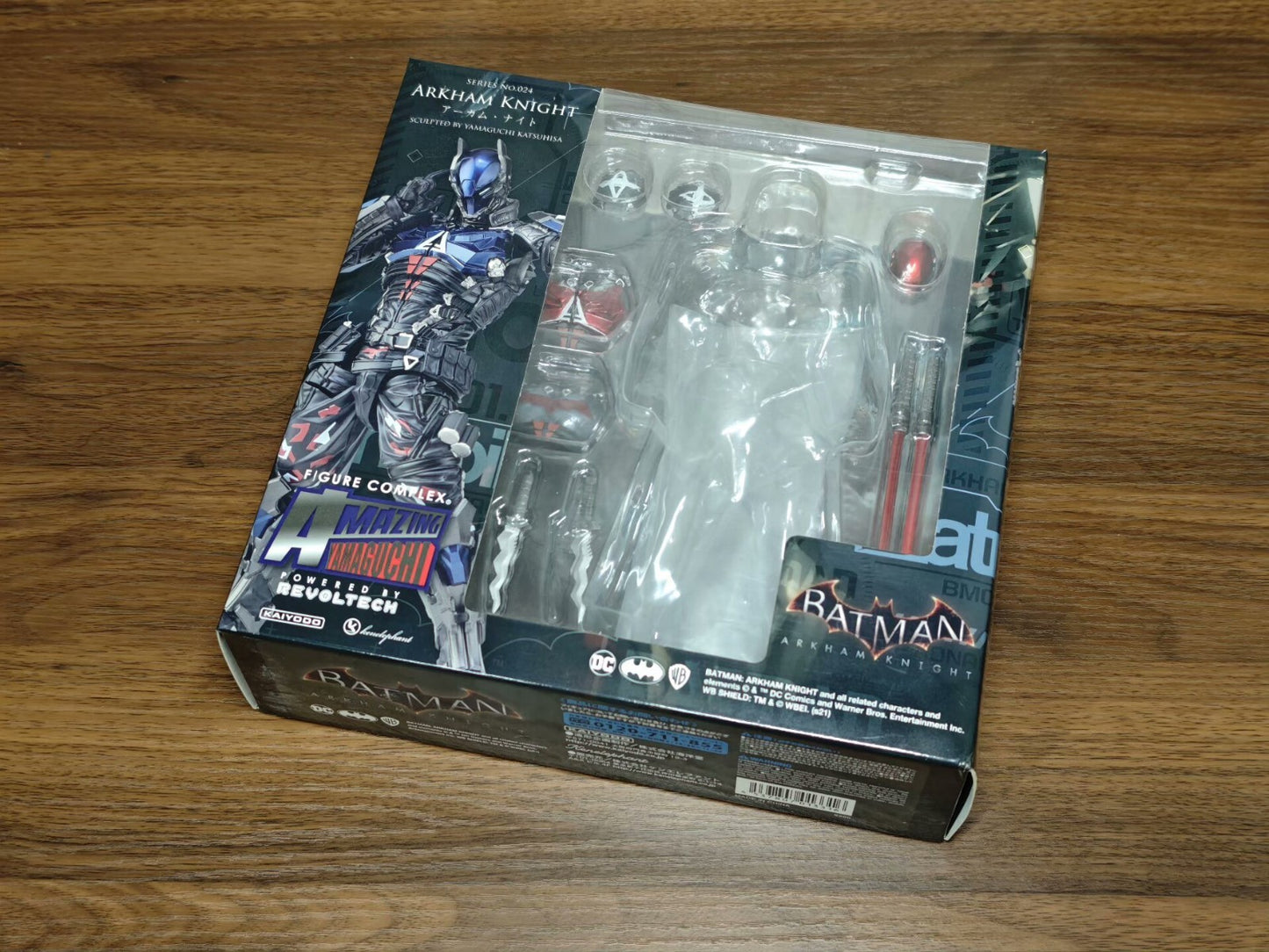 Kaiyodo Revoltech Amazing Yamaguchi Batman Arkham Knight Figure DC Authentic