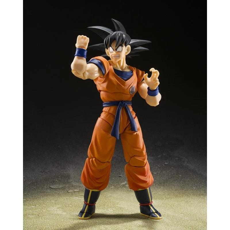SHF Goku & Kid Gohan Nimbus Dragon Ball Z Figure Bandai Tamashii