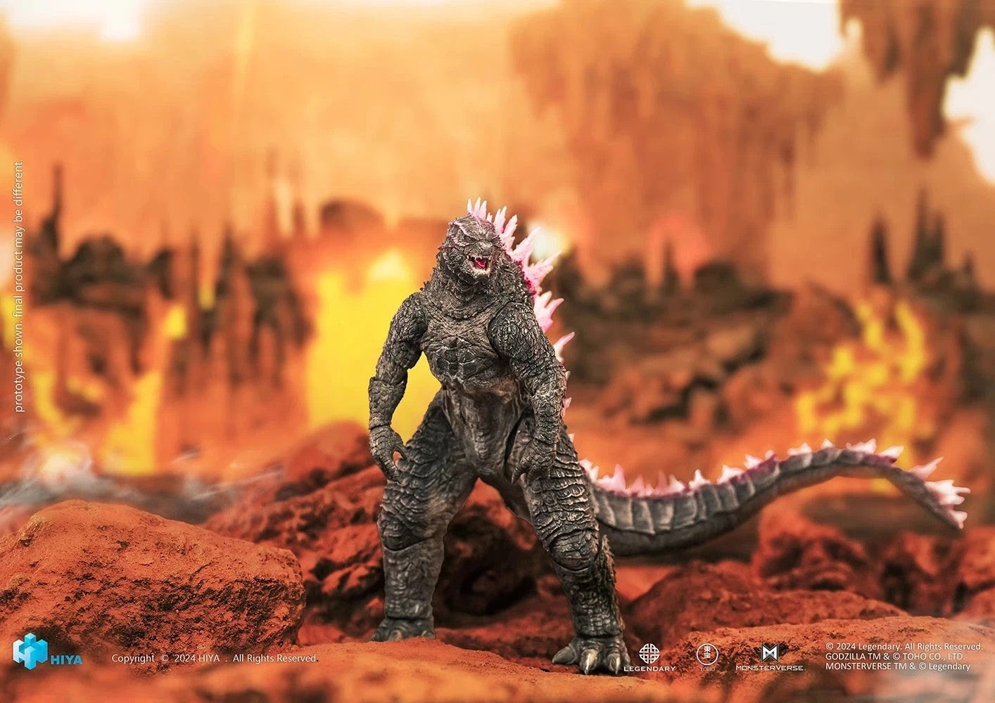 Evolved Godzilla New Empire Figure Exquisite Basic Godzilla x Kong Monsterverse