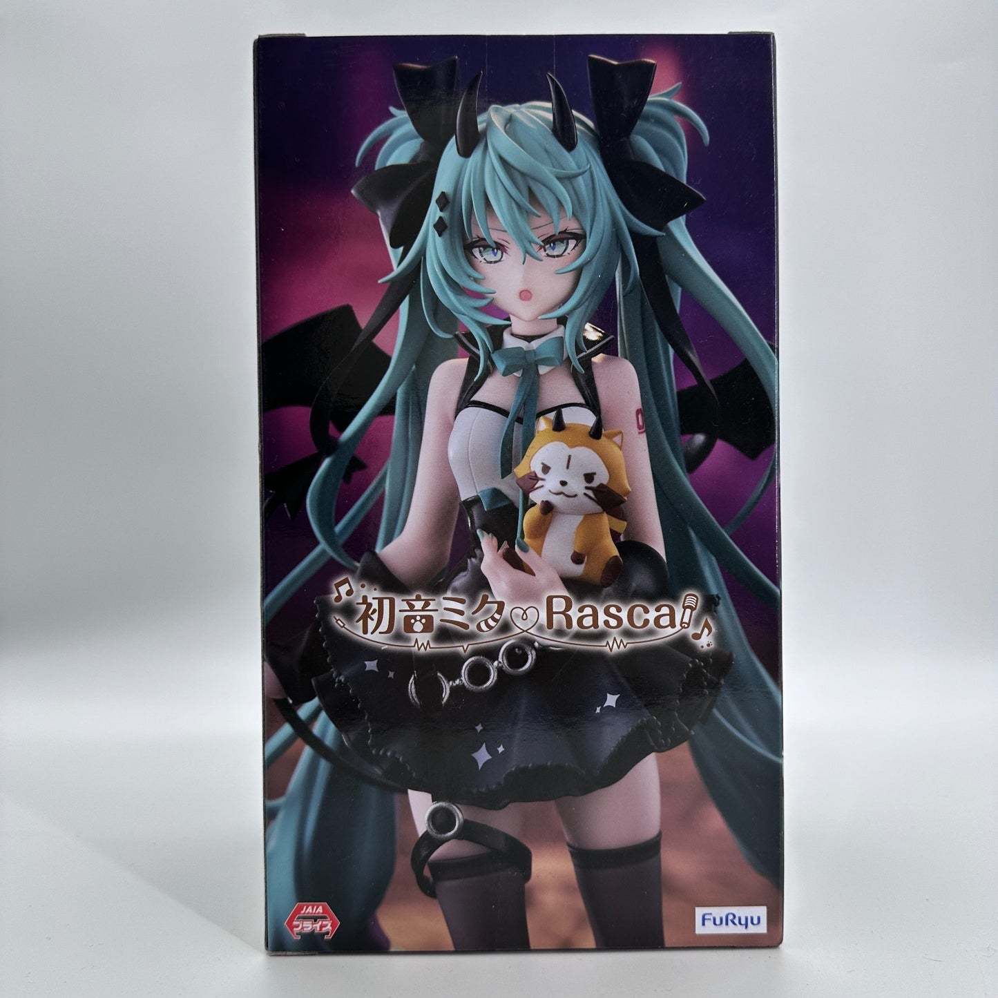 Authentic Hatsune Miku × Rascal Figure | FuRyu Vocaloid Anime Collectible New
