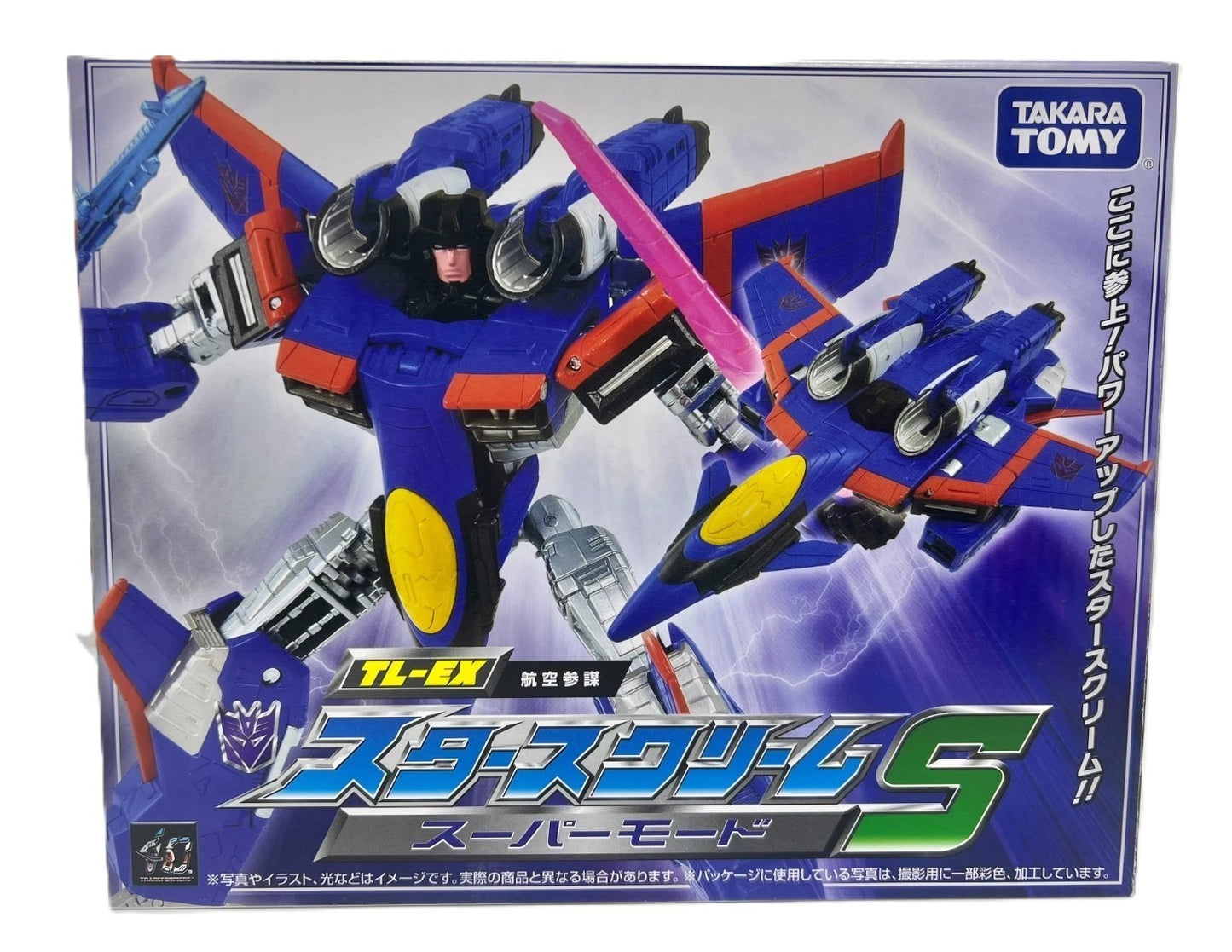 Takara Tomy TL-EX Starscream Super Mode Transformers Action Figure NEW