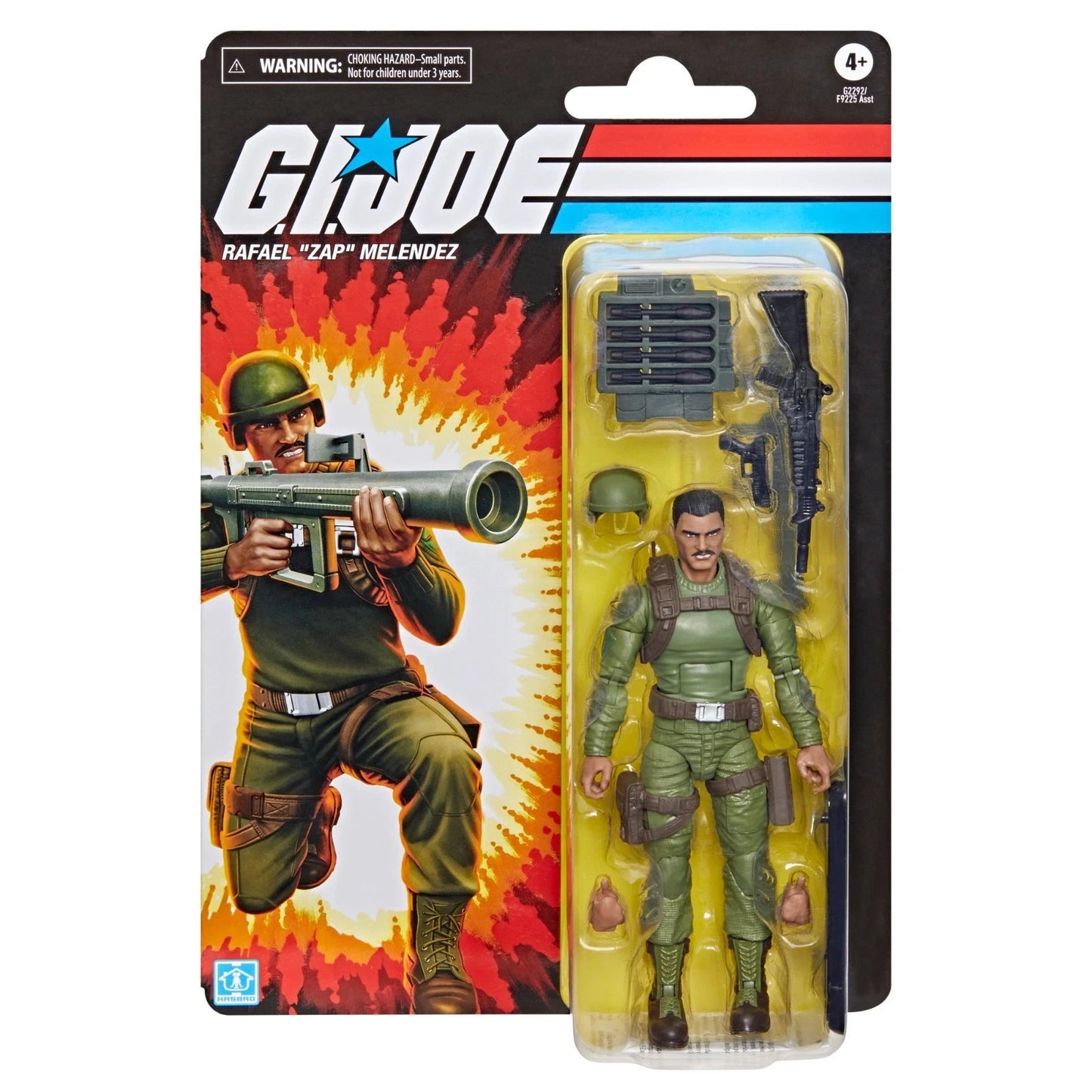 GI Joe Classified Retro Rafael “Zap” Melendez Figure Hasbro 6in New