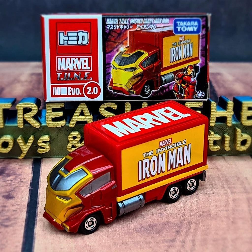 Tomica Marvel TUNE Evo 2.0 Iron Man Truck Diecast Takara Tomy