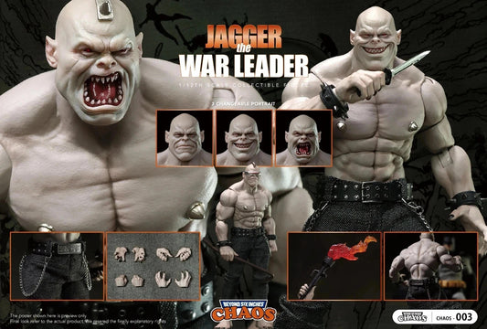 Jagger The War Leader 1/12 Figure Chaos Beyond Six Inches Action Figure