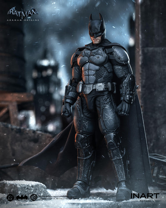 INART Batman Arkham Origins Battle Damaged 1/12 Figure DC Action PREORDER