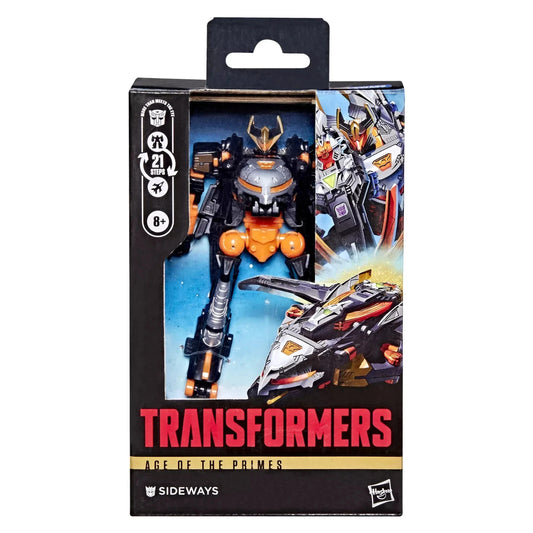 Transformers Sideways Decepticon Age of the Primes Deluxe Figure Hasbro NEW