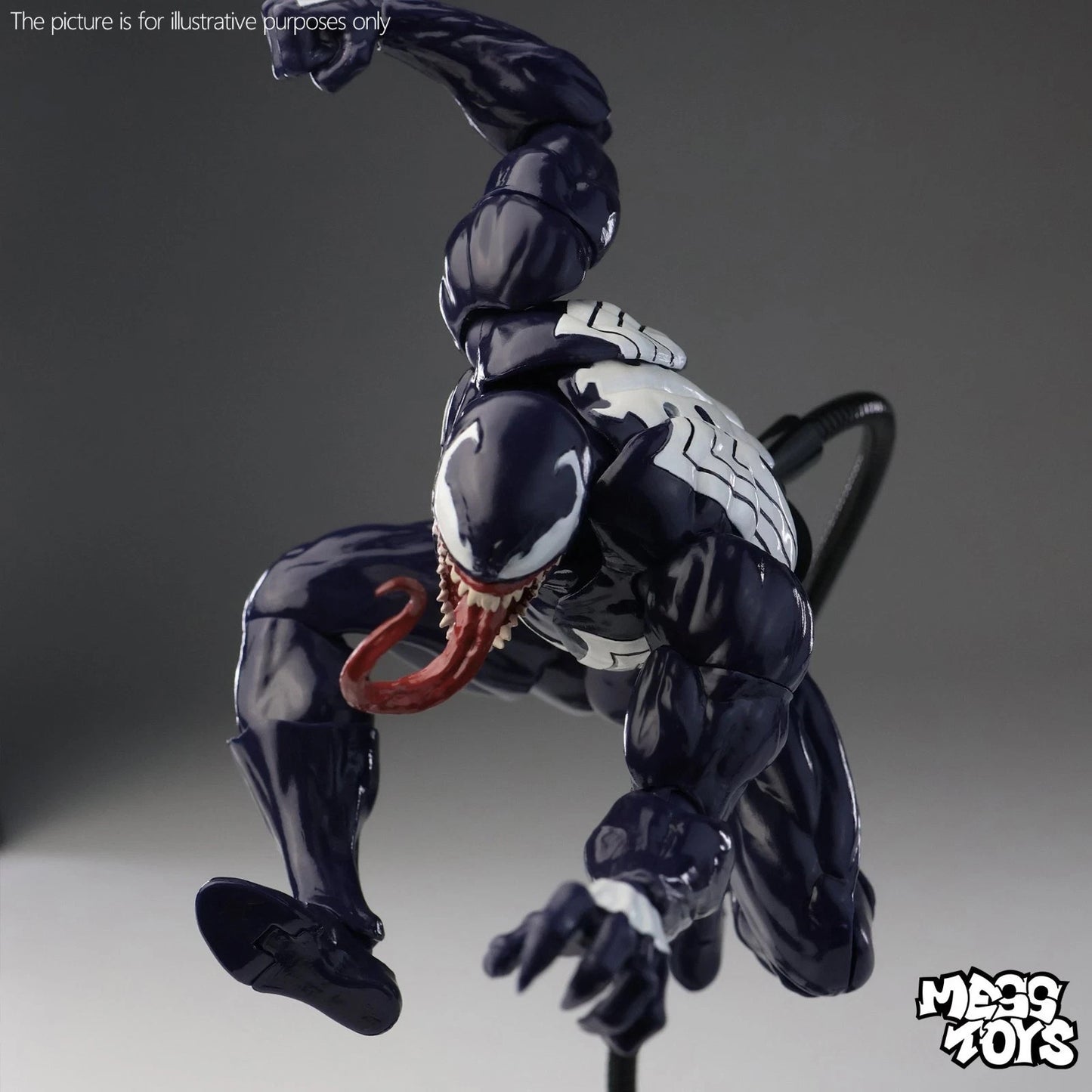 Mess Toy Venom Action Figure Marvel Symbiote Action Figure Collectible Preorder