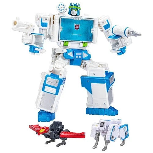 Transformers Shattered Glass Soundwave Laserbeak Ravage Action Figure NEW