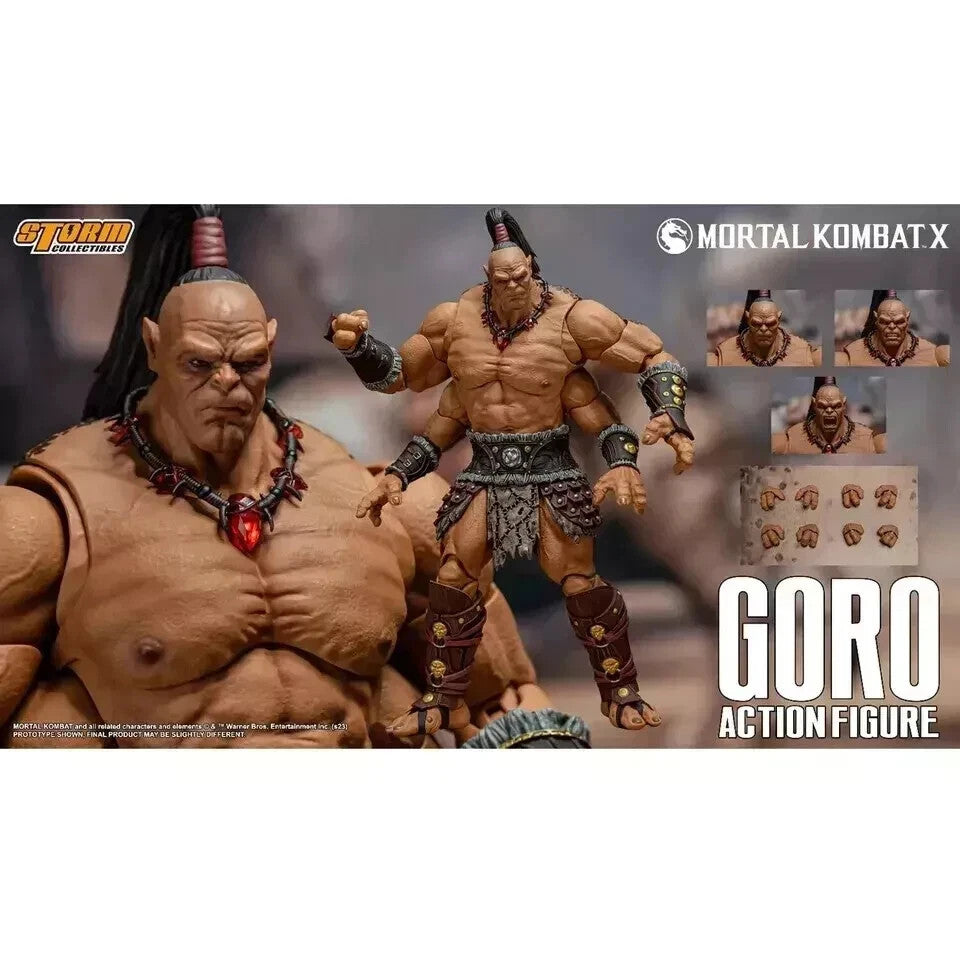 Storm Collectibles Mortal Kombat X Goro Action Figure MKX Official Fighting Game