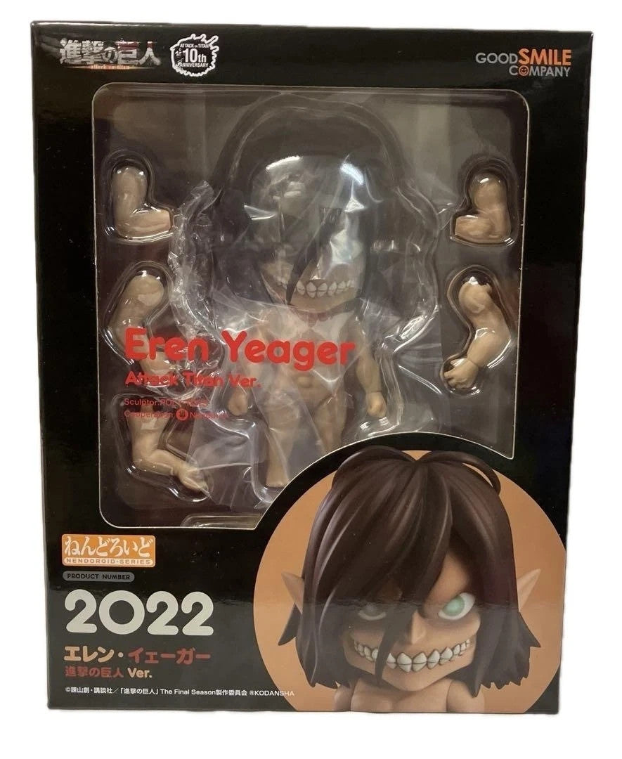 Nendoroid 2022 Eren Yeager Attack Titan Ver Attack on Titan Good Smile Authentic