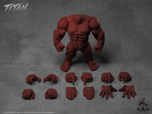 Wind Toys 1/12 Titan Super Articulated Muscular Body Red Preorder