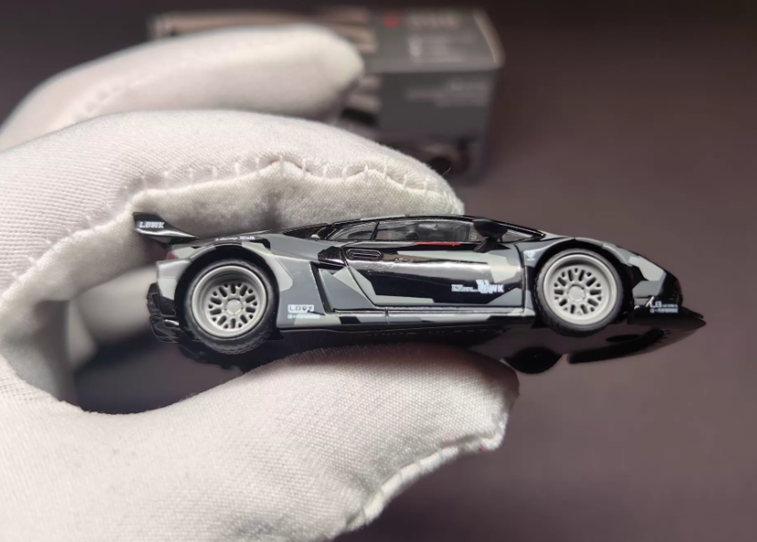 MINI GT 398 LB Works Lamborghini Huracan GT Digital Camo Chase