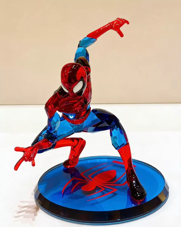 Swarovski Marvel Spider-Man Crystal Figurine 5646410 Collectible