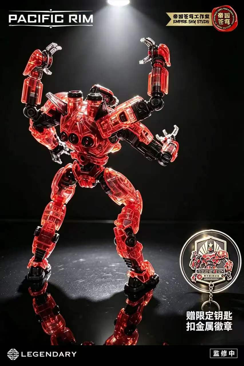 Empire Sky Studio Pacific Rim Crimson Typhoon Clear WF Exclusive Model Kit