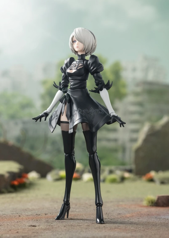 Bandai S.H.Figuarts NieR Automata Ver1.1a 2B Action Figure