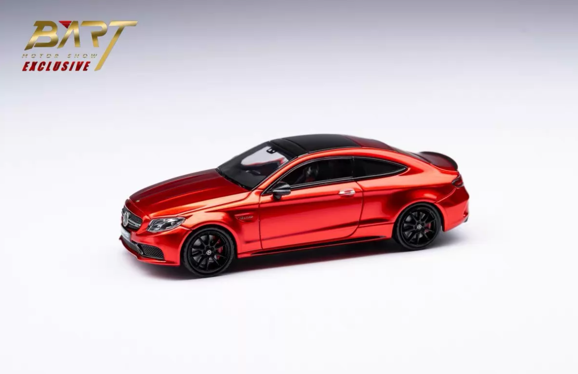 Howie Model x BART 1/64 Mercedes-AMG C63 S Metallic Red Limited