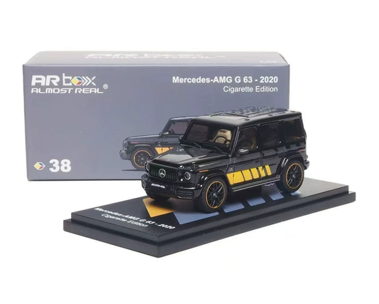 ARBOX 1/64 Mercedes-AMG G63 Cigarette Edition Black Gold 38