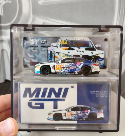 MINI GT 1/64 1108 BMW M4 GT3 #91 2025 China GT FIST Team AAI