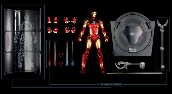Sentinel RE:EDIT Marvel Iron Man Bleeding Edge Armor Figure