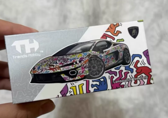 Trends Hobby 1:64 Lamborghini Temerario Keith Haring Limited Ed