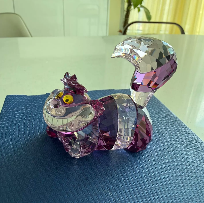 Swarovski Disney Alice in Wonderland Cheshire Cat Crystal Figurine 5135885