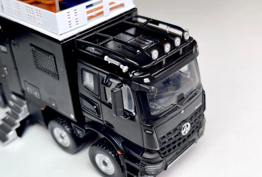 GCD 1/64 Mercedes-Benz Arocs 8x8 RV 318 Route GT Show 2026 Black