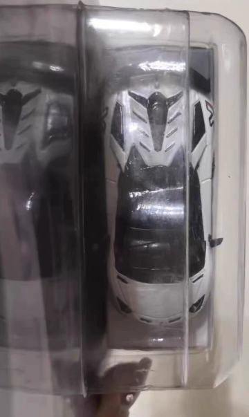 MINI GT 224 Lamborghini Aventador SVJ Roadster Bianco Canopus MiJo Chase