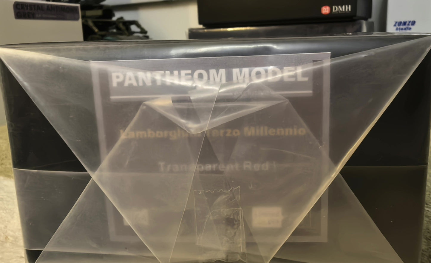 PANTHEOM 1/64 Lamborghini Terzo Millennio Concept Red Resin Model