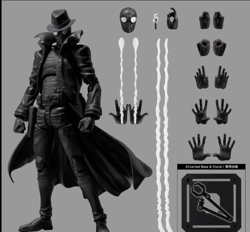 SV-Action Into the Spider-Verse Spider-Man Noir Action Figure