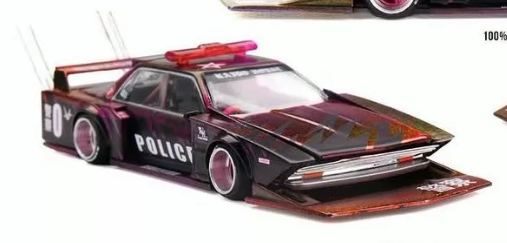 Kaido House x MINI GT KHMG256 Kaido Star Police LTDEDN Japan Event Exclusive
