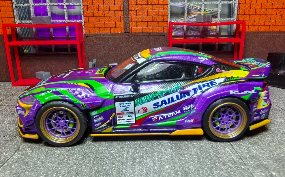 MINI GT 951 GR Supra EVA-01 Livery