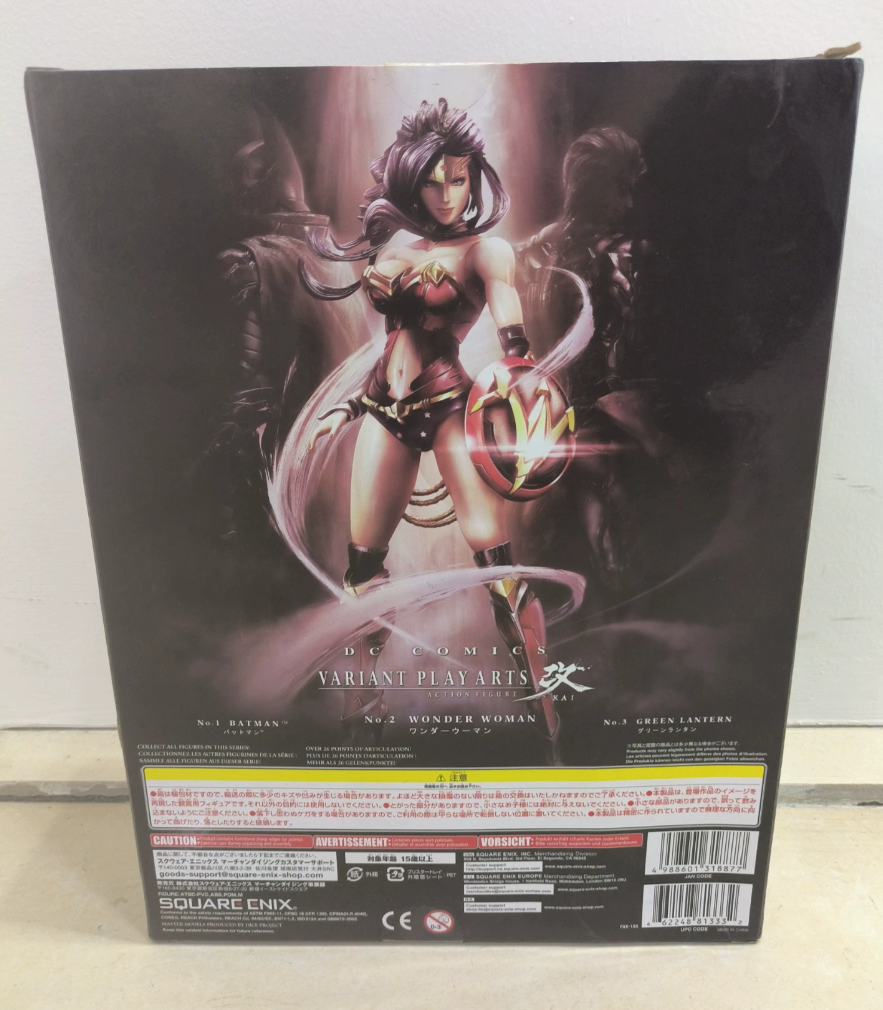 Play Arts Kai DC Comics Variant Wonder Woman Action Figure Square Enix