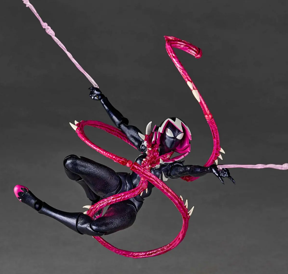 Kaiyodo Revoltech Amazing Yamaguchi Spider Gwen Venom