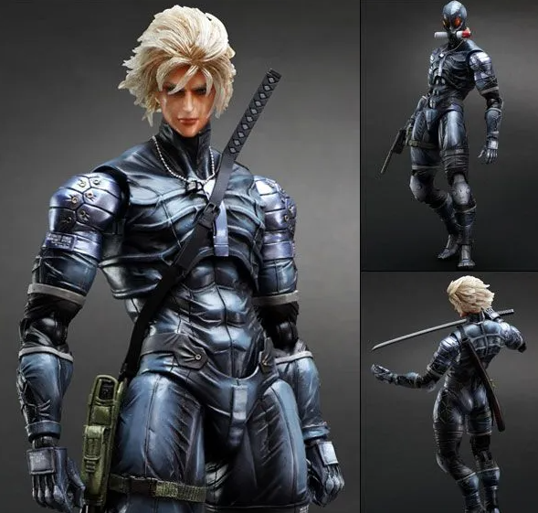 Play Arts Kai Metal Gear Solid 2 Sons of Liberty Raiden Action Figure