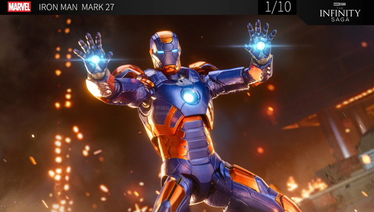 ZD Toys 1/10 Scale Iron Man Mark 27 Disco Action Figure