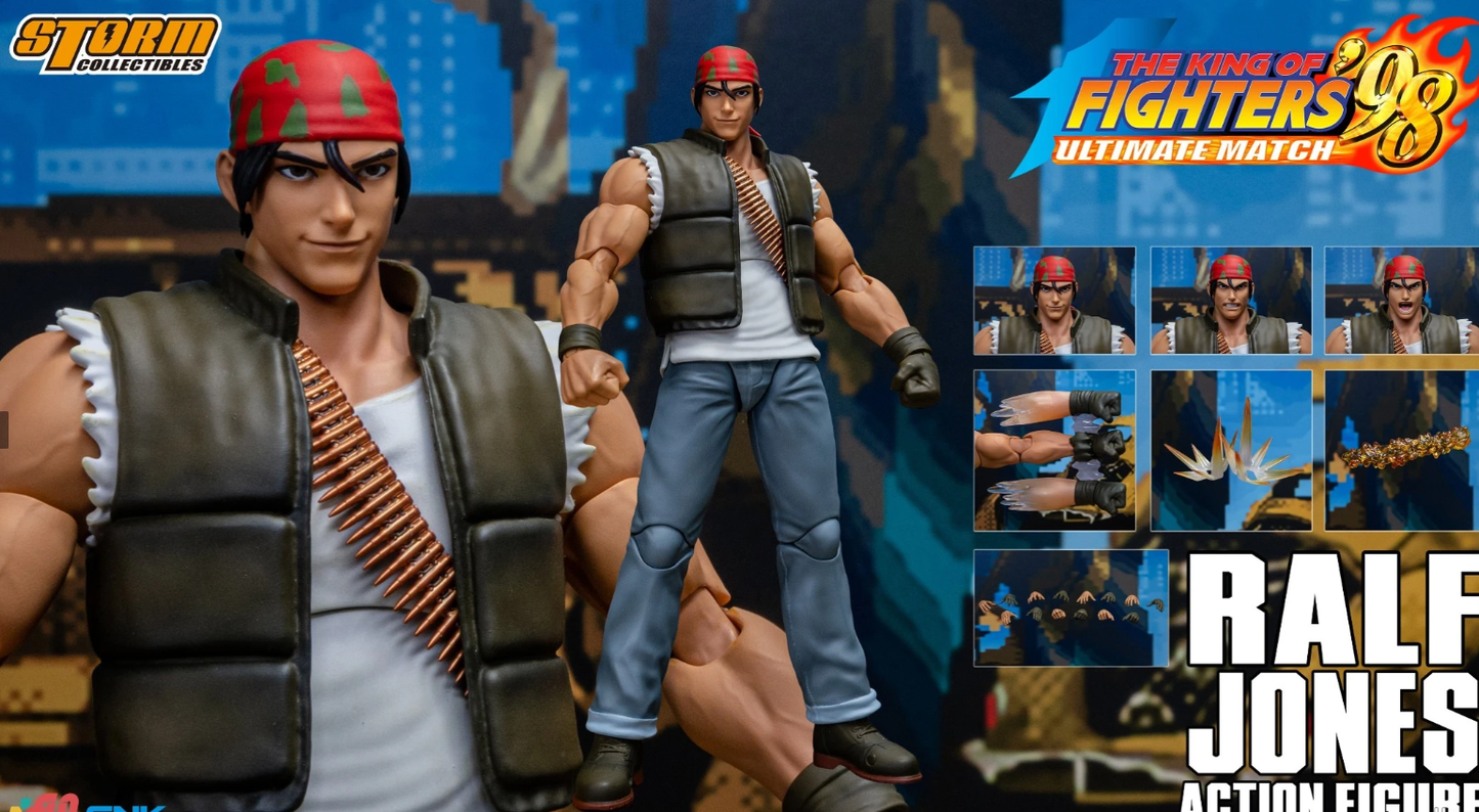 Storm Collectibles 1/12 KOF 98 Ralf Jones Ikari Team Figure