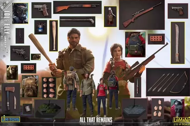 LIMTOYS LMN006 1/12 Last of Us Joel & Ellie Summer Ver