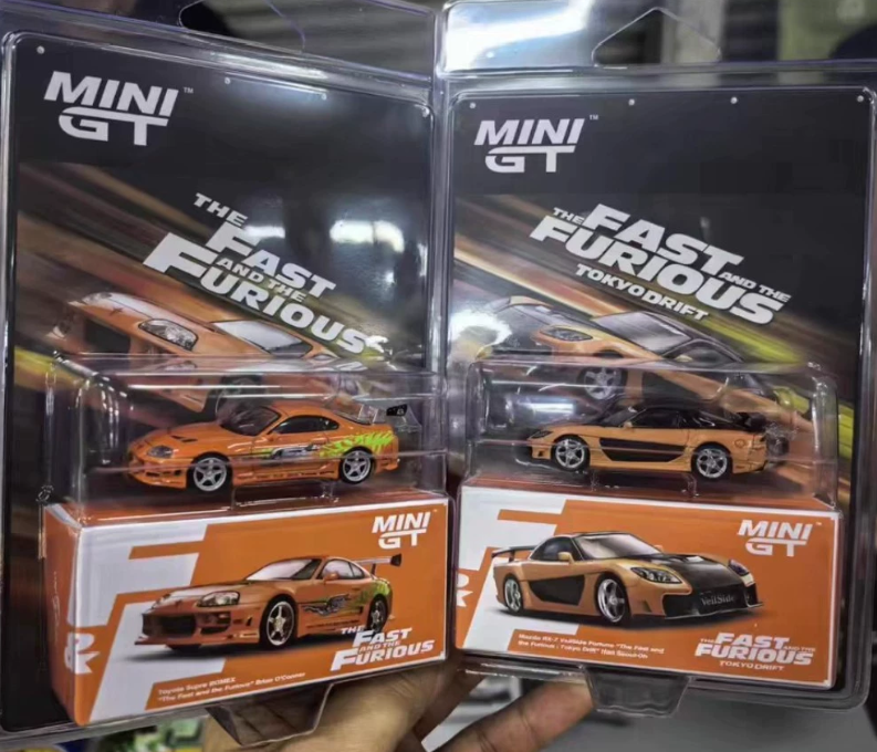 MINIGT 1/64 Fast & Furious Supra & RX-7 MDX Dinner Exclusive Set