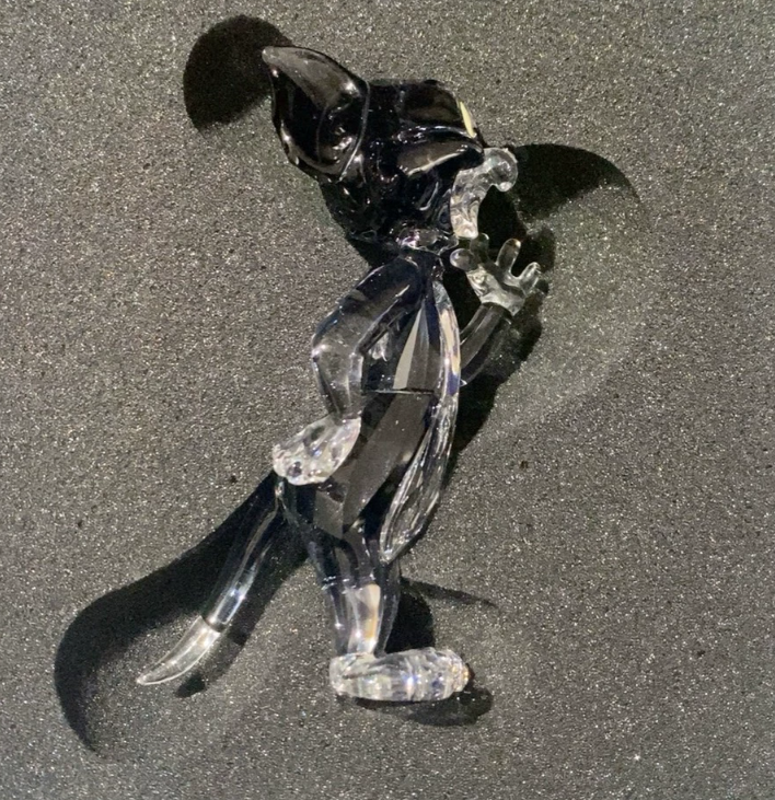 Swarovski Tom and Jerry Crystal Figurine Set 5515335 and 5515336 Collectible