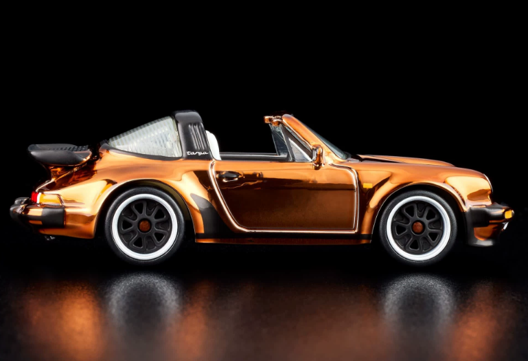 Hot Wheels RLC 88 Porsche 911 Turbo 3.3 Targa Copper 1/64 Diecast