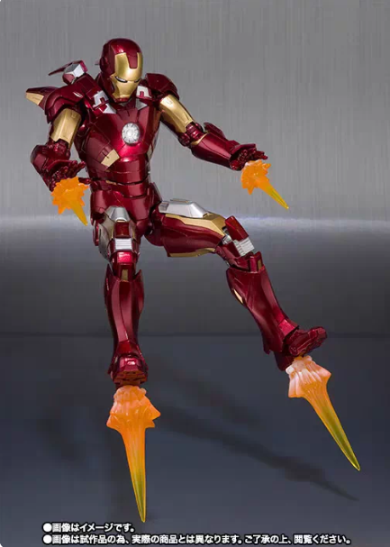 Bandai S.H.Figuarts Iron Man Mark 7 Avengers Tamashii Exclusive