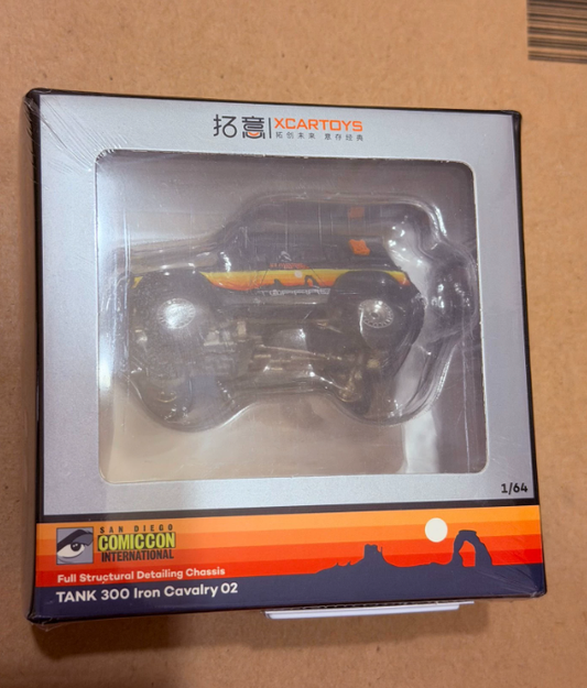 XCARTOYS 1/64 Tank 300 Iron Cavalry 02 Full Function HEC Edition